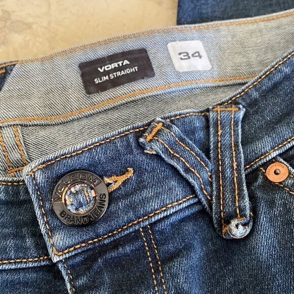 Volcom Vorta Slim Fit Stretch Denim Jeans - Picture 9 of 9